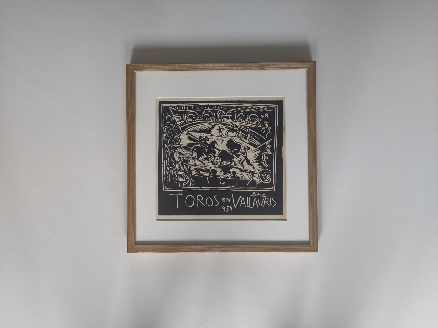 Toros en Villauris, 1954 by Picasso