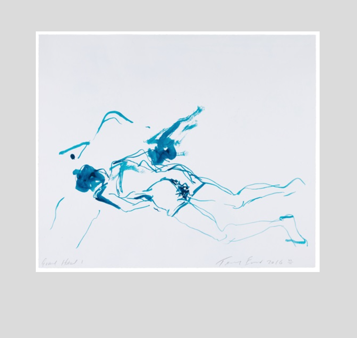Grand Hotel 1, 2016 by Tracy Emin