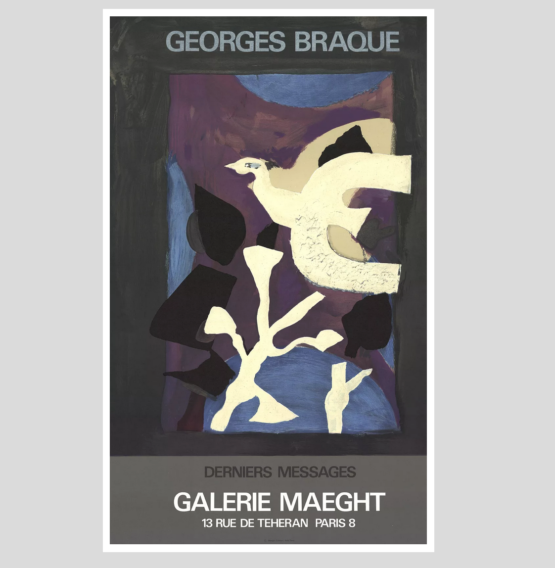 Georges Braque Affiche #102, 1967
