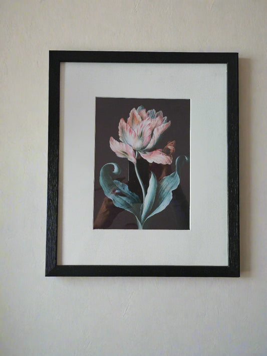 Barbara Regina Dietzsch’s Parrot Tulip with Butterfly and Beetle